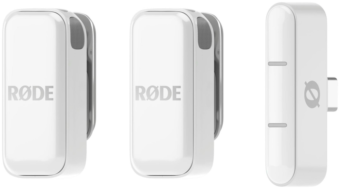 Hlavní obrázek S klopovým mikrofonem (lavalier) RODE Wireless Micro (USB-C) - White