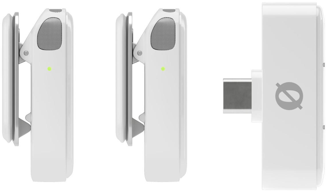 Hlavní obrázek S klopovým mikrofonem (lavalier) RODE Wireless Micro (USB-C) - White