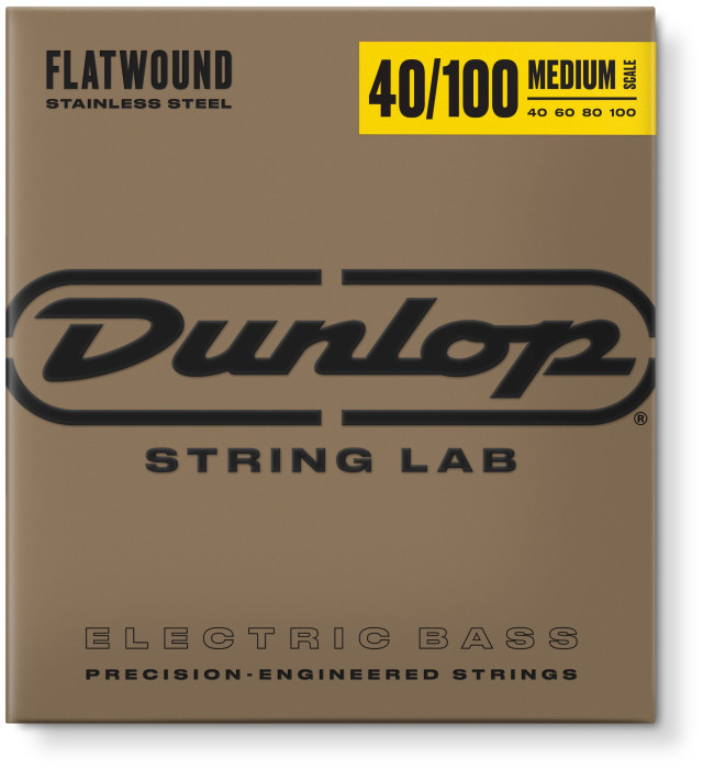 Levně Dunlop DBFS40100M Flatwound Bass 40-100