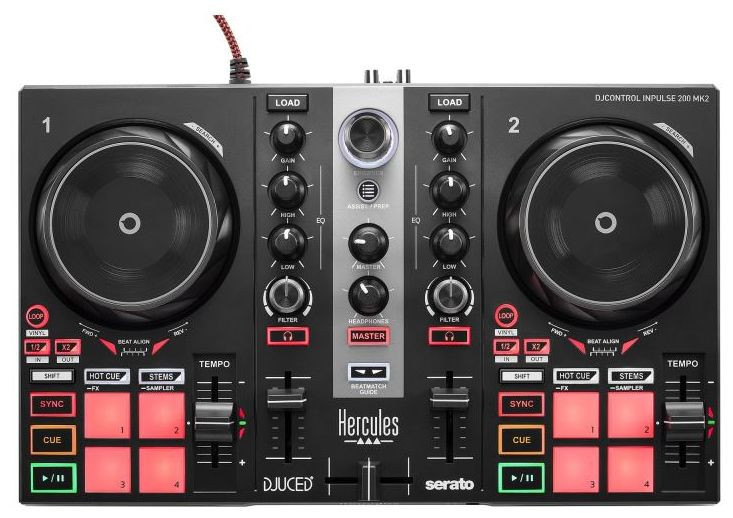 Hlavní obrázek Aktivní monitory HERCULES DJ Learning Kit MK2