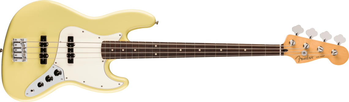 Fender Player II Jazz Bass Rosewood Fingerboard - Hialeah Yellow