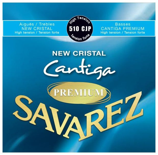 Levně Savarez 510CJP, New Cristal Cantiga Premium, high tension, sada