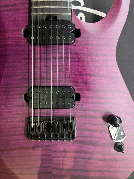 Hlavní obrázek Elektrické kytary SCHECTER John Browne Tao-7 - Satin Trans Purple C-Stock