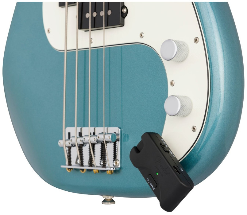 Hlavní obrázek Bezdrátové nástrojové systémy pro kytary a baskytary FENDER Telepath Wireless System, Mystic Ice Blue and Black