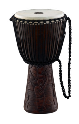 Meinl PROADJ2-L African Style Djembe 12” - Special Village Carving