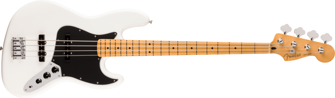 Fender Player II Jazz Bass Maple Fingerboard - Polar White