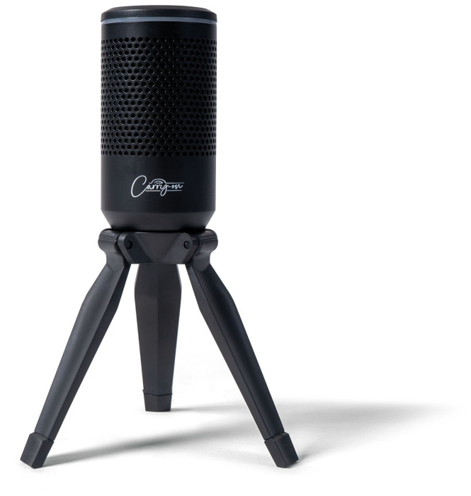 Levně Carry-on Foldable USB Microphone - Black