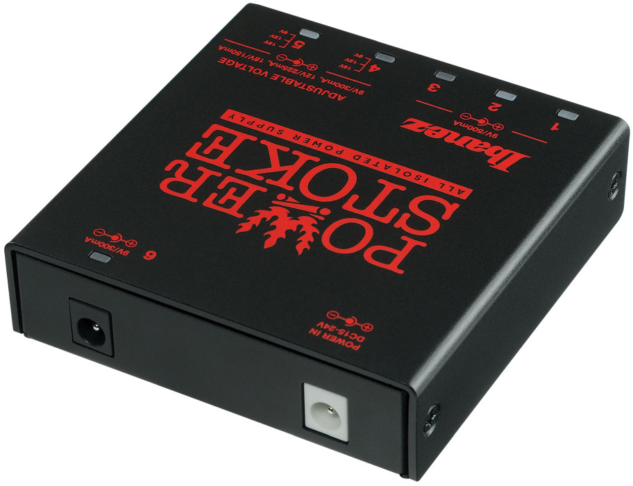 Hlavní obrázek Adaptéry a distributory IBANEZ Guitar Pedal Power Supply - 6 Isolated Outputs for Guitar Pedals