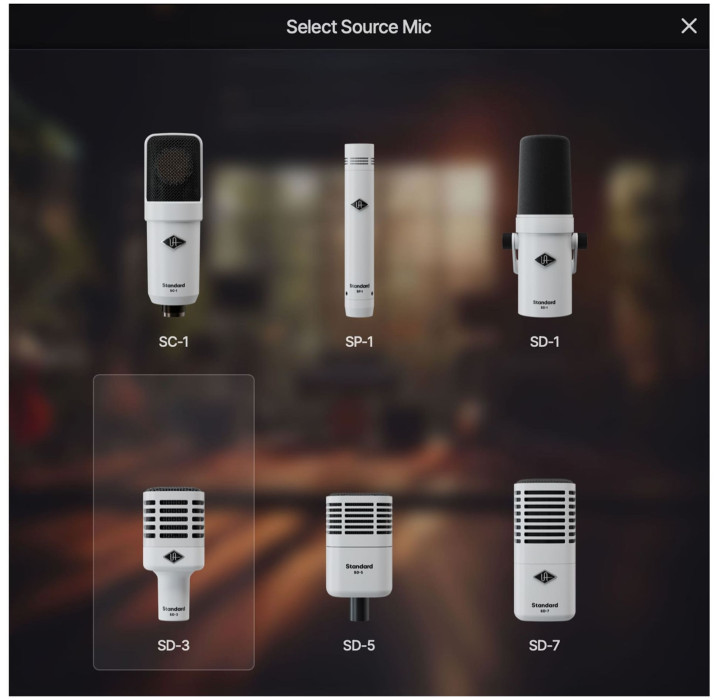 Hlavní obrázek Dynamické nástrojové mikrofony UNIVERSAL AUDIO SD-3
