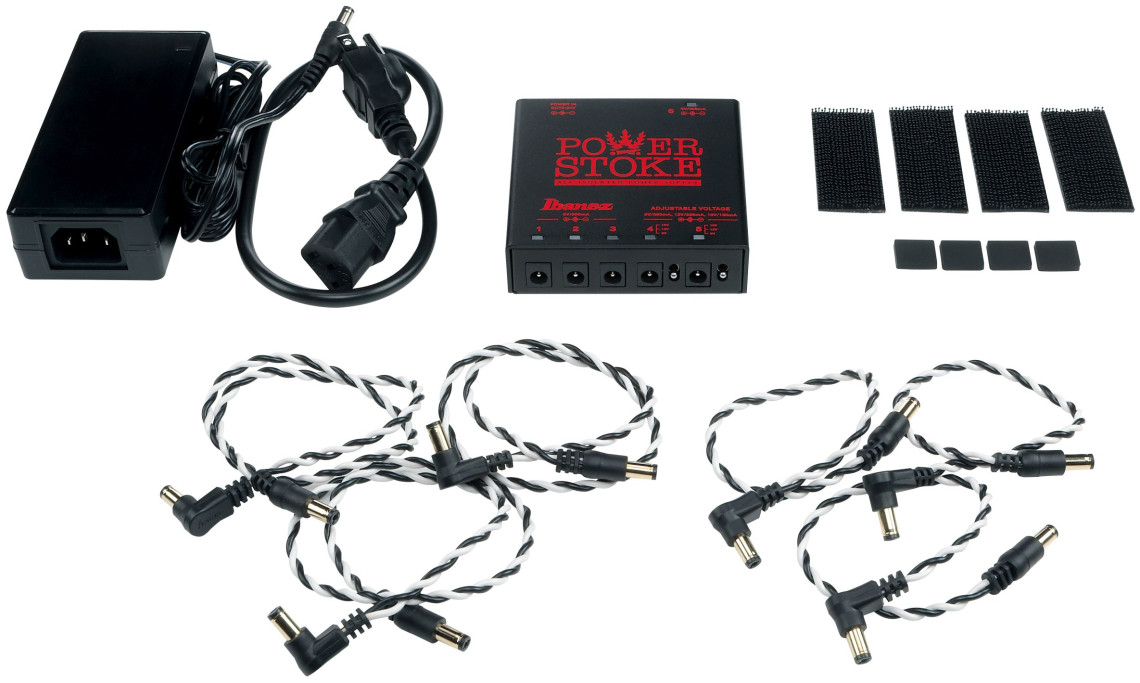 Hlavní obrázek Adaptéry a distributory IBANEZ Guitar Pedal Power Supply - 6 Isolated Outputs for Guitar Pedals