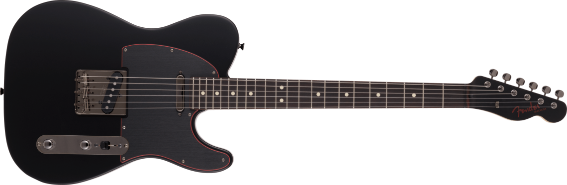 Fender Made in Japan Limited Hybrid II Telecaster Noir - Satin Black