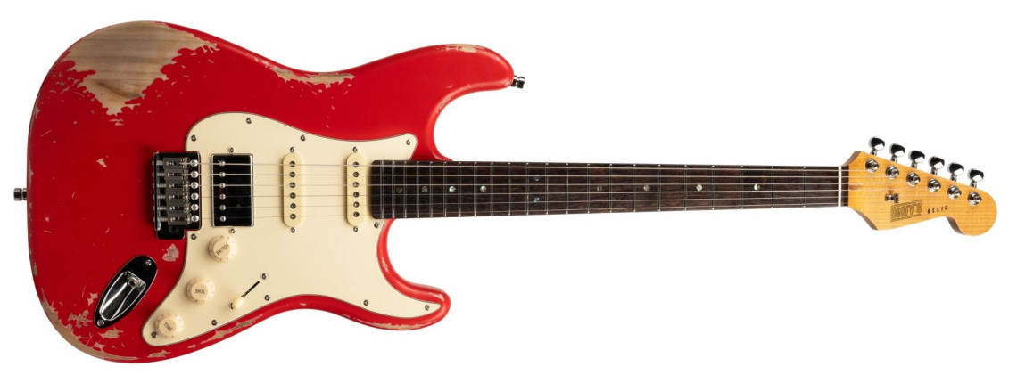 Levně Henry`s Guitars ST-1 ”Cobra” - Red Relic