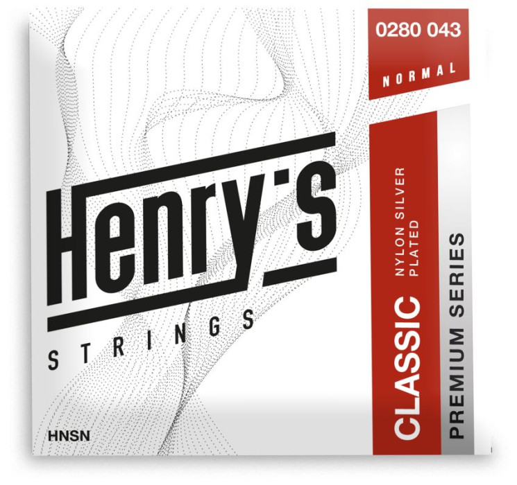 Levně Henry’s HNSN Classic Nylon Silver - 0280“ - 043“