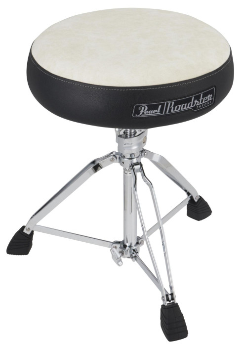 Hlavní obrázek Stoličky PEARL D-1500WST Roadster Drum Throne - White