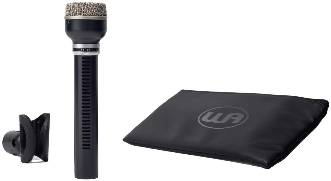 Hlavní obrázek Dynamické pódiové vokální mikrofony WARM AUDIO WA-19 Black