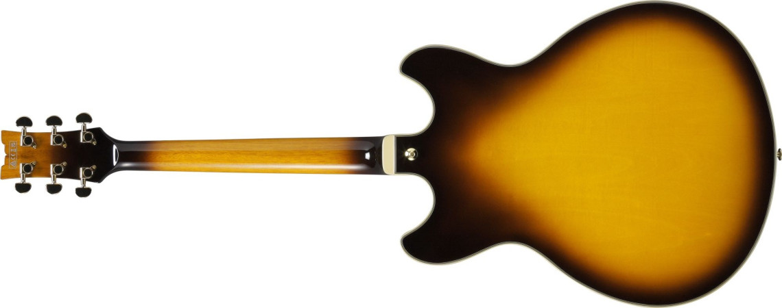 Hlavní obrázek Semiakustické a jazzové IBANEZ JSM10EM-TTB John Scofield Signature - Two-tone Burst