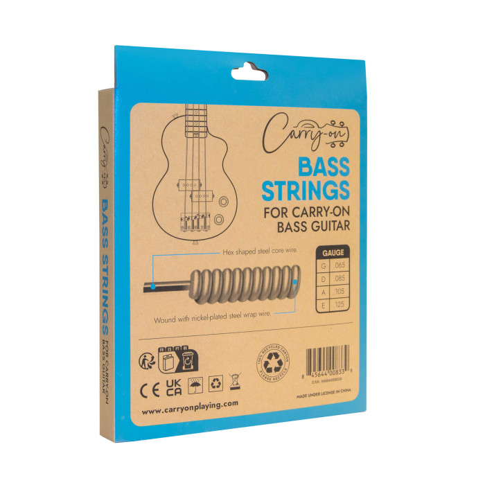 Hlavní obrázek Tvrdost .050+ CARRY-ON Bass Strings Nickel - 065“ - 125“