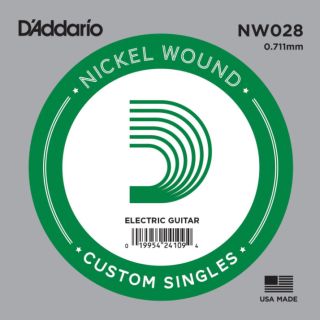 Hlavní obrázek Ostatní struny pro elektrickou kytaru D'ADDARIO NW028