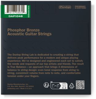 Hlavní obrázek Ostatní struny pro akustickou kytaru DUNLOP DAP1048