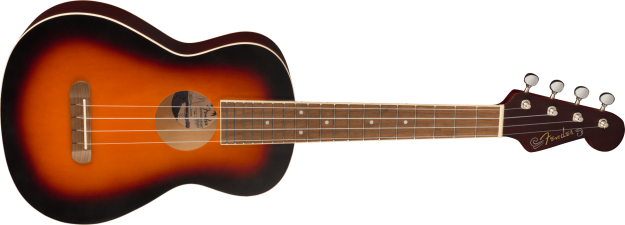 Hlavní obrázek Tenorové FENDER Avalon Tenor Ukulele Walnut Fingerboard - 2-Color Sunburst