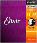 ELIXIR Acoustic 80/20 Bronze with NANOWEB .011 - .052