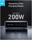 Galerijní obrázek č.1 Powerbanky a nabíječky ANKER Prime Charger 200W, 6 Ports, GaN