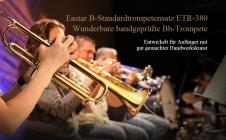 Galerijní obrázek č.2 Dechové nástroje a příslušenství EASTAR ETR-380 Standard Trumpet Bb - Gold